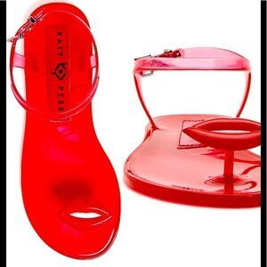 Katy Perry Geli Sandal in red size 9 , new